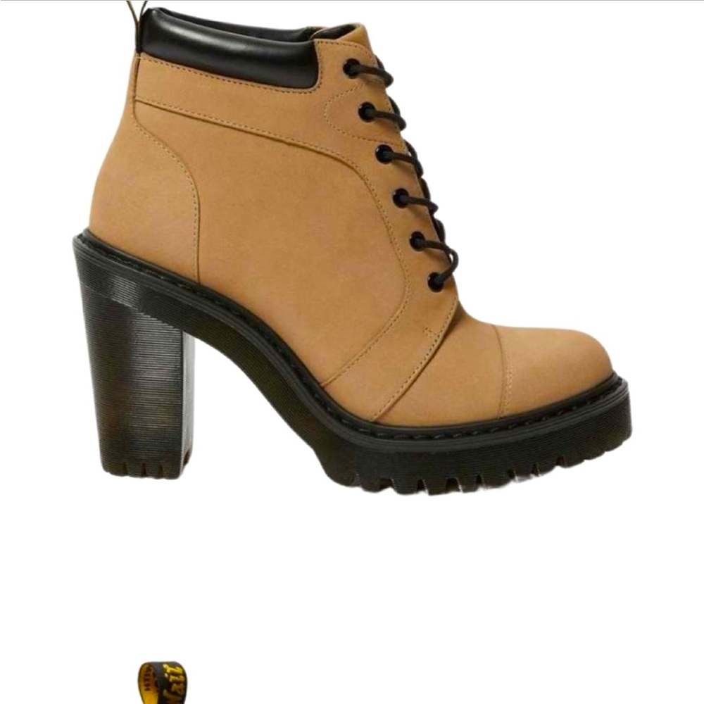Dr. Martens high heeled AVERIL boots